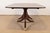 Baker Furniture Style English Georgian Mahogany Triple Pedestal Extension Dining Table, Newly Refinished For Sale - Image 11 of 12