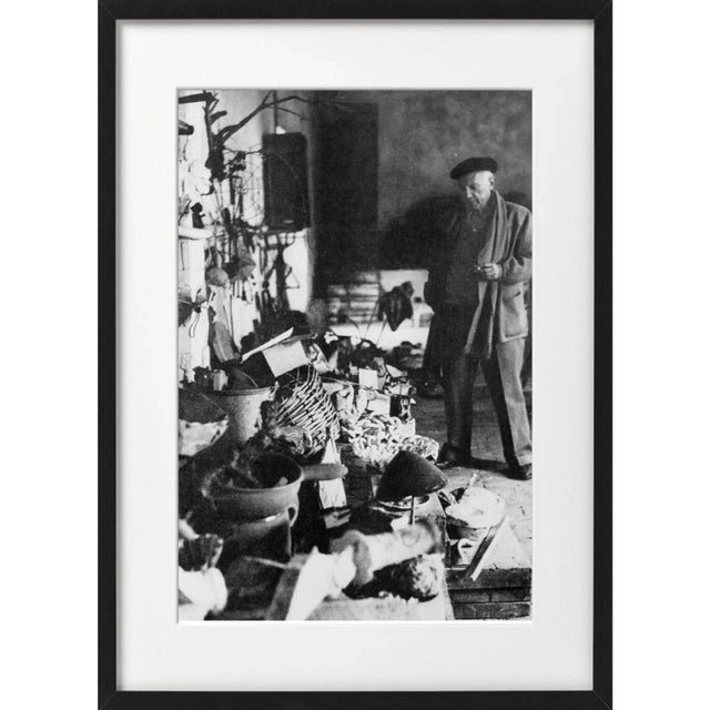 "Picasso's Sculptures" #2 Contemporary Black and White Gallery Wall of Photographs, Framed - Set of 15 For Sale - Image 9 of 11