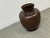 Brown Oaxaca Ceramic Urn Vase, Signed For Sale - Image 8 of 12