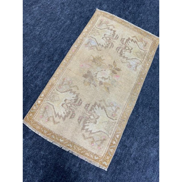 Early 21st Century Turkish Yastik Rug 1'5" x 2'8" For Sale - Image 5 of 5