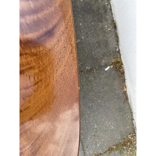 Vintage Coffee Table in Walnut, 1950s For Sale - Image 10 of 12
