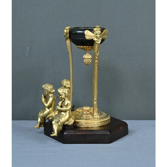 Mid-19th Century Louis XIV Bronze Cupidons Musicians Perfume Burner For Sale - Image 17 of 18