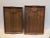 Mid Century Teak Salt Pepper, Tray, Towel Set For Sale - Image 9 of 10