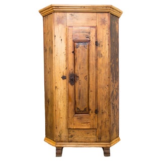 Baltic Pine Armoire, 1830 For Sale
