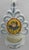 Ceramic 20th Century Hand Painted Ceramic Holy Water Font For Sale - Image 7 of 9