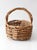 Wood Vintage Woven Gathering Basket For Sale - Image 7 of 14