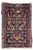 Small Antique Malayer Fragment Rug For Sale