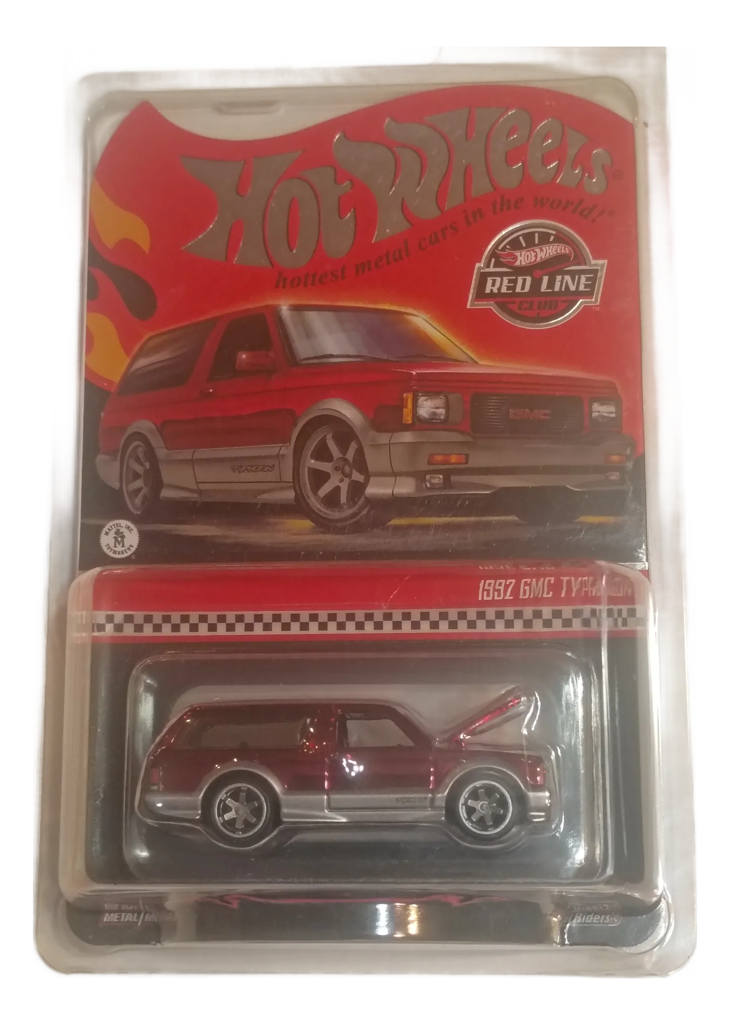 Hot Wheels RLC 1992 GMC Typhoon Brand New Spectraflame Real Riders