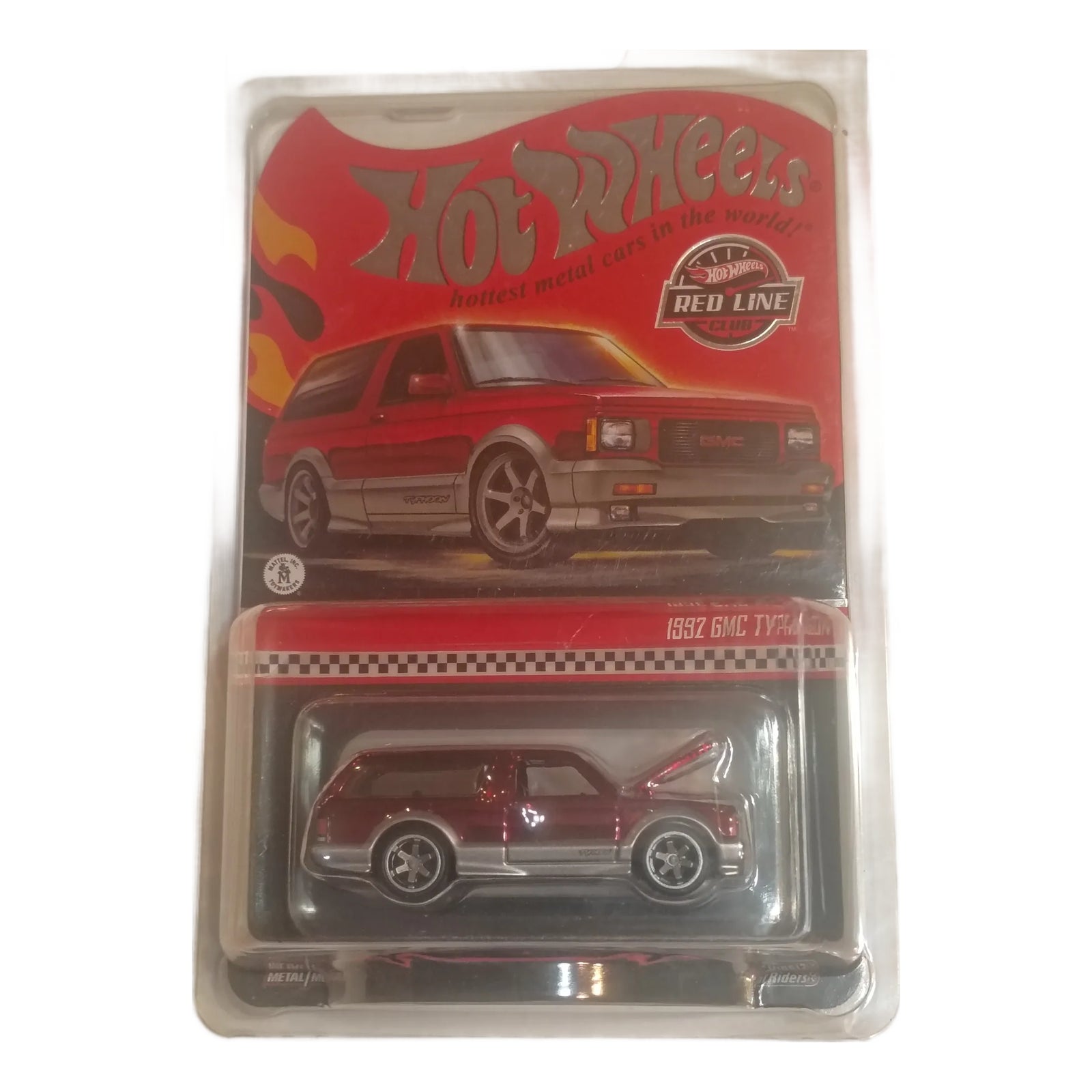 Hot Wheels RLC 1992 GMC Typhoon Brand New Spectraflame Real Riders