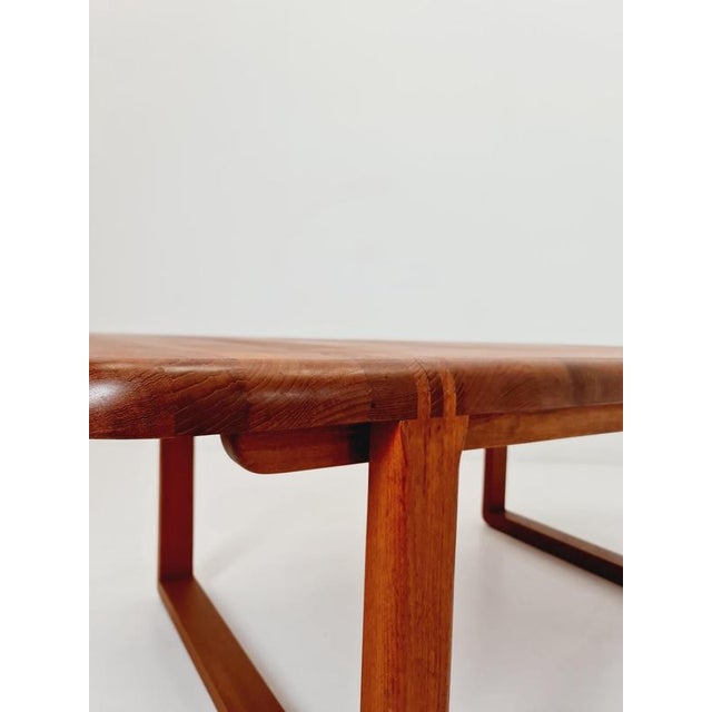 Danish Teak Coffee or Side Table by Niels Bach for Randers Möbel, 1960s For Sale - Image 4 of 11