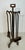 Black Modernist Steel Fireplace Tools on Stand For Sale - Image 8 of 12