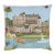 Amboise Castle Tapestry Cushion With Feather Filler - 46 X 46cm For Sale