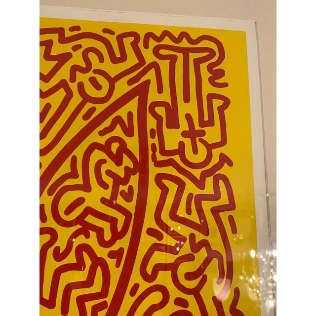 1990 'Playboy Bunny No. 2' After Keith Haring Serigraph For Sale In Los Angeles - Image 6 of 11