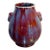 Chinese Flambe' Glazed Hu Vase W/ Elephant Head Handles For Sale