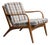 Mid Century Modern Attributed to Adrian Pearsall Model 2315-C Armchair for Craft Associates For Sale