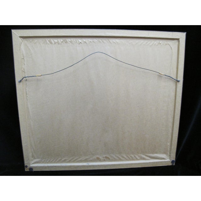 Printmaking Materials Michele Cascella Italy Limited Edition Signed Framed City Landscape Etching For Sale - Image 7 of 7