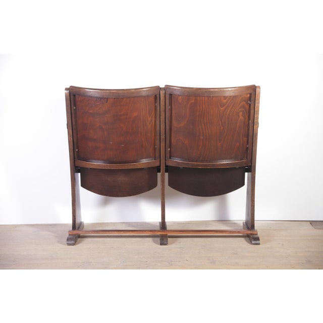 Vintage Cinema Bench from Ton, 1960s For Sale - Image 4 of 8