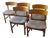 Original Borge Mogensen Oiled Oak Dining Chairs Set of Five Chairs #236 Fredericia Stolefabrik For Sale