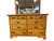 Crafted from solid maple by Forest Furniture, this beautifully constructed nine-drawer dresser offers classic American...