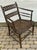 Wood Pair of Regency Style Faux-Bamboo Faux-Painted Caned Seat Arm Chairs by Baker Furniture. For Sale - Image 7 of 12