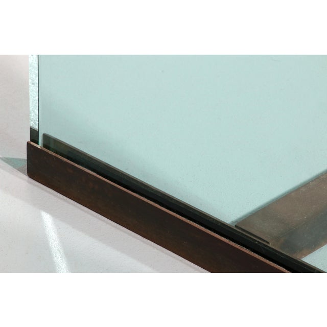 Gold Model T30 Side Table by Peter Ghyczy, 1970s For Sale - Image 8 of 11