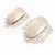 Frosted Amber Glass and Wrought Iron Wall Sconces with Metal Frames, Set of 2 For Sale - Image 4 of 18