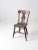 Antique Rustic Fiddleback Chair For Sale - Image 4 of 11