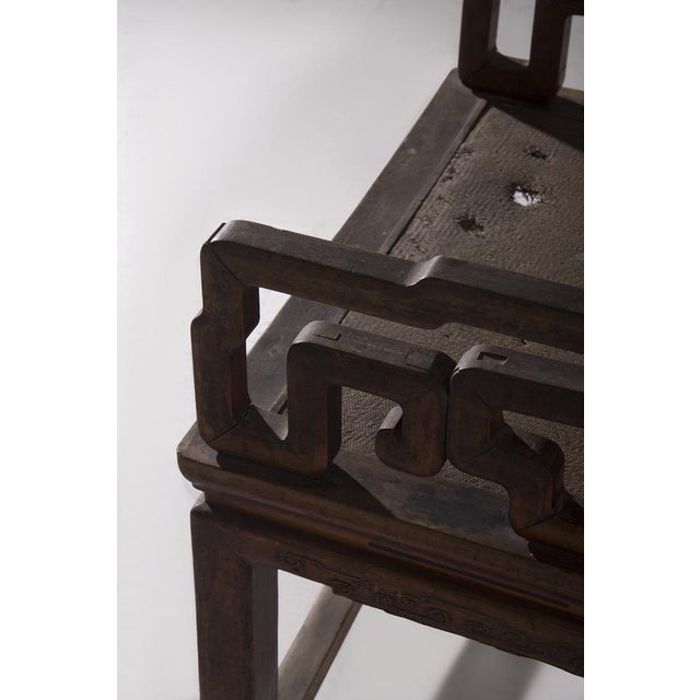 Mid 19th Century Chinese Qing Rose Chair, 1860s For Sale - Image 5 of 11