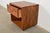 1970s Henredon Mid-Century Modern Campaign Oak Nightstand, Circa 1970s For Sale - Image 5 of 12