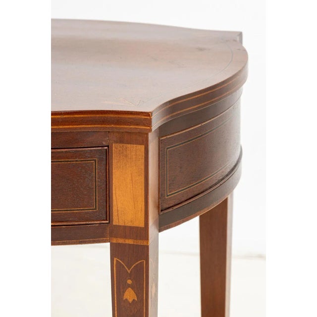 American Baker Furniture Mahogany Side Table For Sale - Image 3 of 8