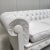Traditional Poltrona Woman 4 Seater Chester Sofa Chesterfield Italy Leather White Single Piece- For Sale - Image 3 of 8