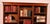 Elegant and rare large open oak bookcase from 19th century England. A very beautiful and uncommon large model. Indeed,...