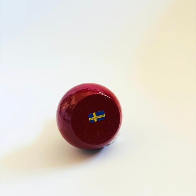 Wood Wood Swedish Tomte Gnome by Larssons Tra For Sale - Image 7 of 8