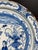 Dutch Delft Blue and White Plate with Hand Painted Chinoiserie, 17th Century For Sale - Image 5 of 10