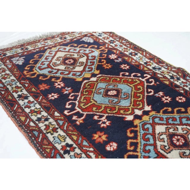 Vintage Ardebil Rug 3'3'' x 4'10'' For Sale In New York - Image 6 of 11