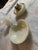 Mid 20th Century Murano Art Glass Smoking Set, Bullicante White With Gold Flecks For Sale - Image 13 of 18