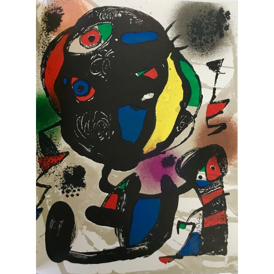 Artist: Joan Miro Country: Spain Title: Untitled v4-5 Medium: Original Lithograph Marks: Not signed not numbered Size:...