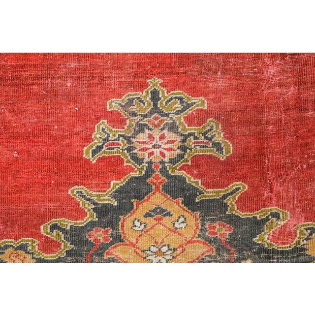 Authentic hand knotted antique Persian rug. 100% pure wool pile on cotton foundation. 7'9"x 9'8"