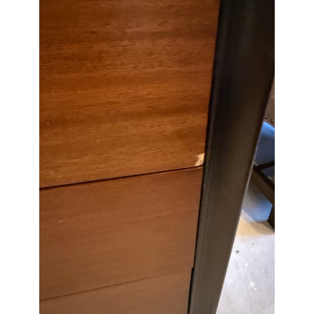 Wood Mid Century Bachelor Chests After Paul Frankl - A Pair For Sale - Image 7 of 8