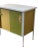Mid-Century Modern 1970s Vintage Mid Century Modern Record Cabinet Removable Shelf Steel Framed George Nelson in Style Of For Sale - Image 3 of 6