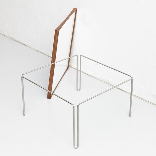 Tray Table in Walnut and Stainless Steel by Finn Juhl For Sale - Image 9 of 18