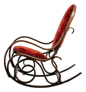 Mid-Century Rocking Armchair, 1950s