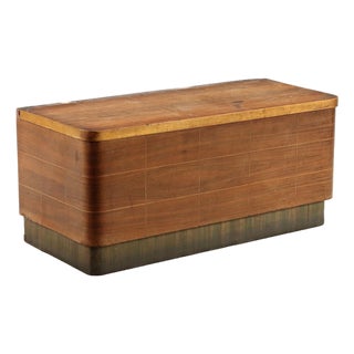 Vintage Chest in Walnut, 1940s For Sale