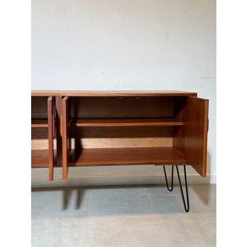 Mid-Century Modern Teak Sideboard with Hairpin Legs from G-Plan For Sale - Image 4 of 7