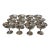 Mid 20th Century Silver Plate Coupes Set of 12 For Sale