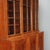 Mahogany Bookcase with Blown Glass, England, 1900s For Sale - Image 5 of 14