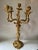 Early 20th century French Gilt Brass Louis XV Style 5 Light Candelabra 22” tall , 11” widest Solid metal, very heavy ,...