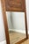 Antique French Wall Mirror with Carved Oak Frame For Sale - Image 9 of 11