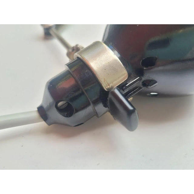 Black Vintage Elma Lamp, 1950s For Sale - Image 8 of 16