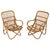 Mid-Century Bamboo and Rattan Armchairs in the style of Tito Agnoli, Italy 1960s For Sale - Image 16 of 16